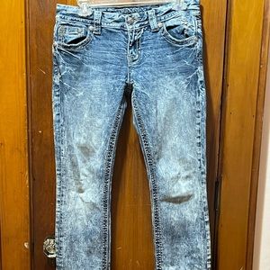 28x31 Distressed Light Wash Miss Me Jeans